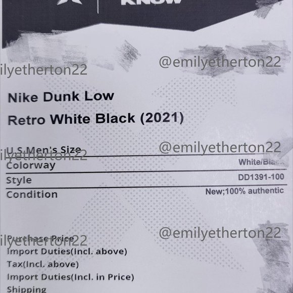 Nike Dunk Low Retro White Black (2021) main image 6